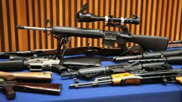 Confiscaron un arsenal de 71 armas de fuego, incluidos 45 rifles, escopetas y rifles de asalto