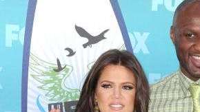 Khloé Kardashian y Lamar Odom en tiempos felices.