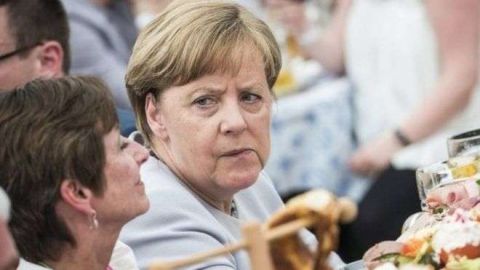 Angela Merkel.