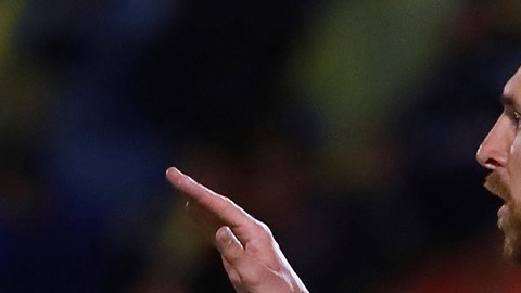 Messi en un partido del Mundial de Rusia 2018