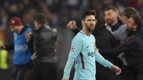 Barcelona queda fuera de la Champions tras perder con la Roma