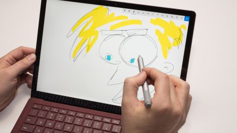 La Microsoft Surface Laptop.