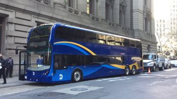 MTA introduce buses dobles