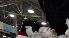 Paquetes de metanfetaminas incautados por el CBP en California.