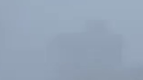Se espera que la caída de nieve termine alrededor del mediodía.
