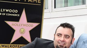 Los integrantes de la banda posaron para las fotos de su estrella del Paseo de la Fama en Hollywood Boulevard, cerca de La Brea Avenue