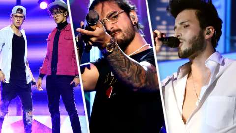 Los ensayos de Premios Billboard 2018 en Las Vegas