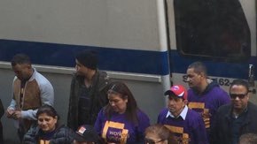 Trabajadores del Grand Hyatt protestan por el uso de lavanderías sin la certificación del DCA.