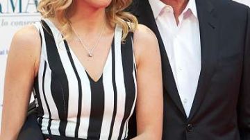 Alejandra Silva junto a su esposo, el actor de Hollywood Richard Gere.