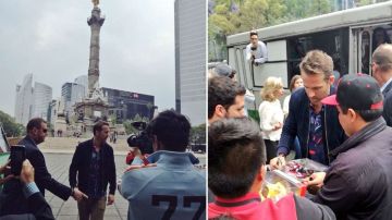Ryan Reynolds en México.