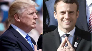 Macron llega este lunes a Washington a reunirse oficialmente con el presidente Trump