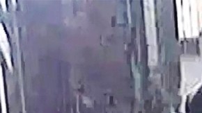 El sospechoso fue captado por una cámara de seguridad
