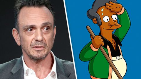 Hank Azaria presta su voz al personaje de Apu en "The Simpsons"