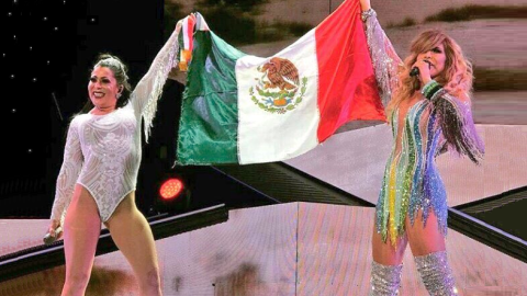 Alejandra Guzmán y Gloria Trevi siempre ondean orgullosamente la bandera mexicana, además de la LGBT.