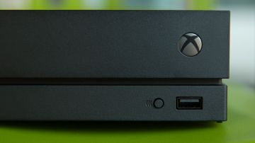 La consola Xbox One X de Microsoft.
