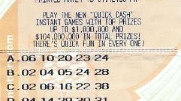 Este es el boleto que ganó $100 mil dólares por un error del jugador.