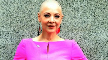 La actriz siempre se ha mostrado positiva en  la lucha contra el cáncer.