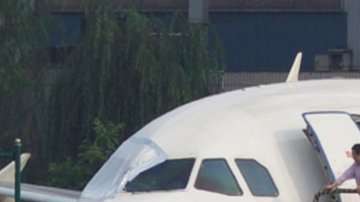 El avión perdió toda una ventana lateral del lado del copiloto.