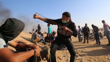 Las protestas en la frontera con Gaza continuaron este martes con motivo de la "Nakba".
