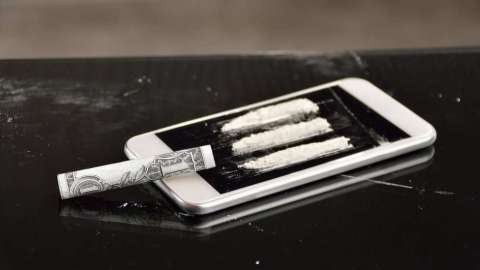 Los teléfonos inteligentes tienen una relación directa con el tráfico de cocaína en Londres.