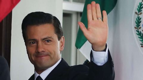 Enrique Peña Nieto, presidente de México.