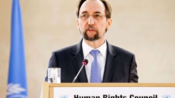 El alto comisionado de la ONU para los Derechos Humanos, Zeid Ra'ad al Hussein.
