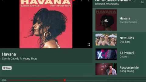 La plataforma de video de la compañía de Internet busca meterse en el segmento de la música por streaming.