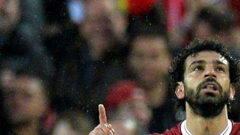 Mohamed Salah, delantero y goleador del Liverpool. (Foto: EFE/Peter Powell)