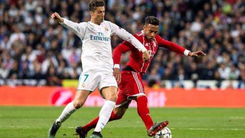 El Bayern hizo sufrir al Real Madrid. EFE