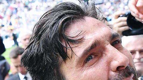 Gianluigi Buffon fue despedido por miles de aficionados de la Juventus