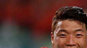 Moon Seonmin celebra su gol ante Honduras en partido amistoso celebrado en Daegu este lunes. (Foto: EFE/ Jeon Heon-kyun)