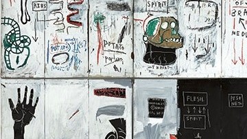 La pintura data de 1983