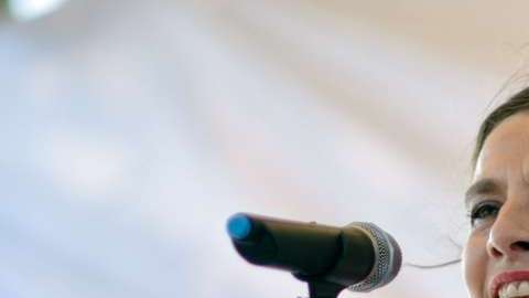 Beatriz Gutiérrez Müller y Andrés Manuel López Obrador.