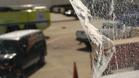 Los pasajeros han divulgado imágenes de la rotura