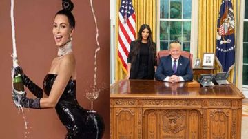 Kim Kardashian y Trump tienen en común su estrellato en Reality TV