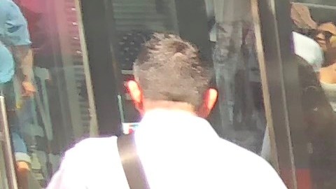 Inmigrantes víctimas y activista de MRNY cuando presentaron la demanda.