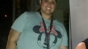 Yarelis Lebron antes y después de cambiar su estilo de vida.