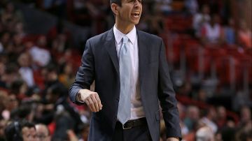 James Borrego, futuro entrenador de los Hornets. Mike Ehrmann/Getty Images