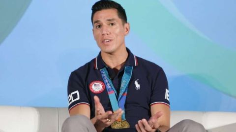 El taekwondoin estadounidense de origen nicaragüense Steven Lopez enfrenta acusaciones de abuso sexual.  (Foto: Jerritt Clark/Getty Images)