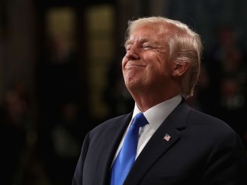 Donald Trump, presidente de los Estados Unidos.