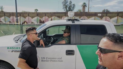 CBP intensifica la vigilancia en la frontera con México.