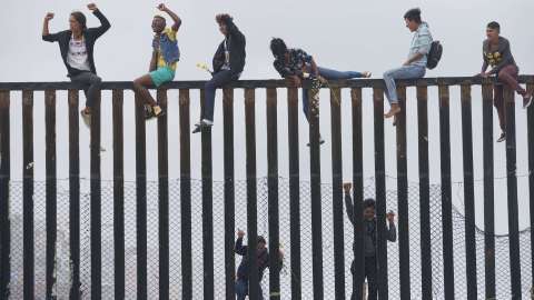 Trump y su gobierno amenazó con mano dura contra los integrantes de la caravana migrante