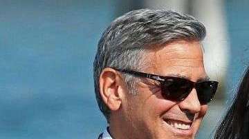 George Clooney y Amal Alamuddin se casaron en Venecia.