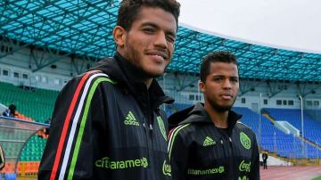 Jonathan y Giovani dos Santos quieren jugar un Mundial juntos con la selección mexicana. (Foto: Imago7/Etzel Espinosa)