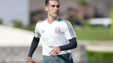 Rafael Marquez,entrena con la selección mexicana aunque sin patrocinadores. (Foto: Imago7/Marcos Domínguez)