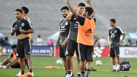 Los integrantes de la selección mexicana que se preparan para la Copa Mundial de la FIFA Rusia 2018. (Foto: Imago7/Etzel Espinosa)