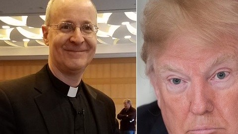 El sacerdote James Martin publicó su postura en Twitter.