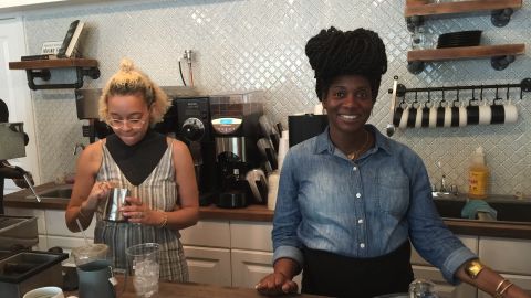 Kalima Desuze, dueña de Café con Libros en Crown Heights, Brooklyn./A. B. N.