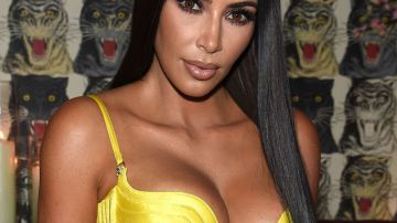 Kim Kardashian en Nueva York.