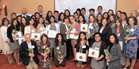 Beneficiarios del programa Latino U College Access